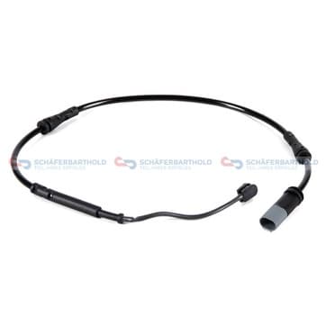 Slitagevarning, bromsbelägg, Framaxel vänster — Framaxel vänster från Autofrance