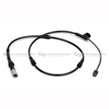 Slitagevarning, bromsbelägg, Framaxel vänster — Framaxel vänster från Autofrance