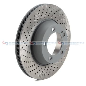 Bromsskiva, Bakaxel vänster — Bakaxel vänster från Autofrance