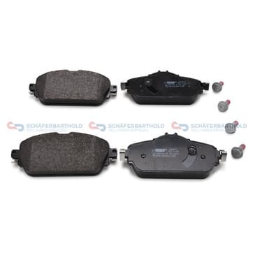 Bromsbeläggssats, Framaxel — Framaxel