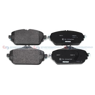 Bromsbeläggssats, Framaxel — Framaxel