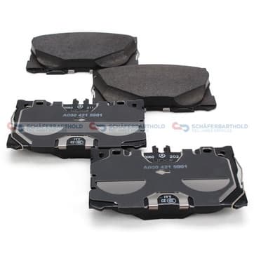 Bromsbeläggssats, Framaxel — Framaxel från Autofrance