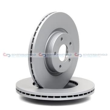 Bromsskiva, Framaxel — Framaxel