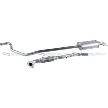 Mellanljuddämpare från Autofrance