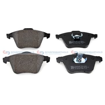 Bromsbeläggssats, Framaxel — Framaxel från Autofrance