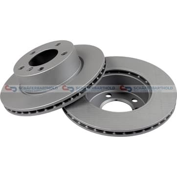 Bromsskiva, Framaxel — Framaxel från Autofrance