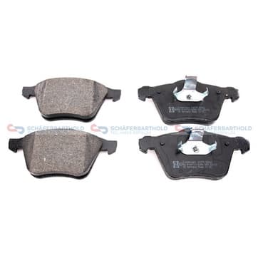 Bromsbeläggssats, Framaxel — Framaxel