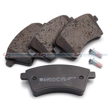 Bromsbeläggssats, Framaxel — Framaxel från Autofrance