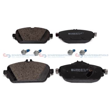 Bromsbeläggssats, Framaxel — Framaxel