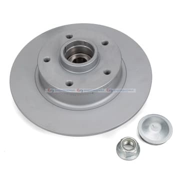 Bromsskiva, Bakaxel — Bakaxel från Autofrance