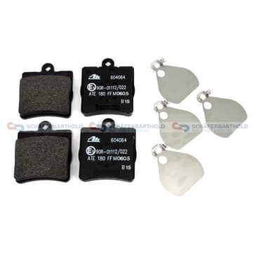 Bromsbeläggssats, Bakaxel — Bakaxel från Autofrance