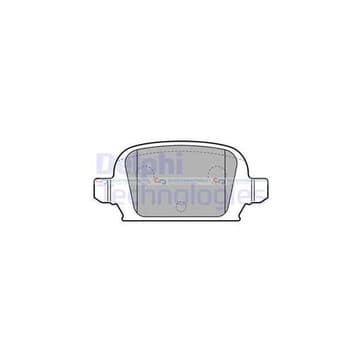 Bromsbeläggssats, Bakaxel — Bakaxel från Autofrance