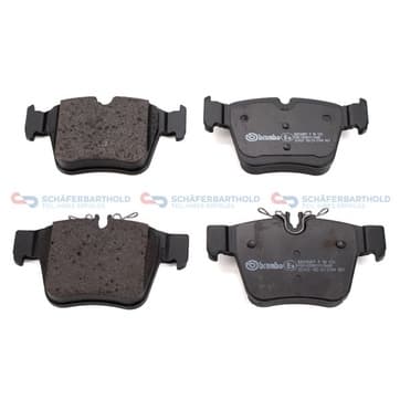 Bromsbeläggssats, Bakaxel — Bakaxel från Autofrance