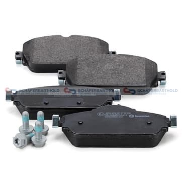 Bromsbeläggssats, Framaxel — Framaxel