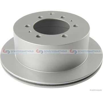 Bromsskiva, Bakaxel — Bakaxel från Autofrance