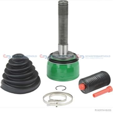 Knutsats, drivaxel, Framaxel, på hjulsidan — Framaxel, på hjulsidan från Autofrance