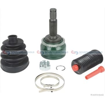 Knutsats, drivaxel, Framaxel, på hjulsidan — Framaxel, på hjulsidan från Autofrance