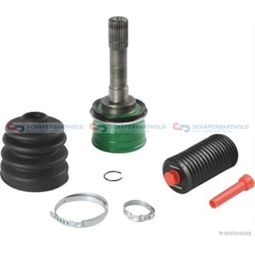 Knutsats, drivaxel, Framaxel, på hjulsidan — Framaxel, på hjulsidan från Autofrance