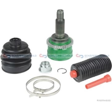 Knutsats, drivaxel, Framaxel, på hjulsidan — Framaxel, på hjulsidan från Autofrance