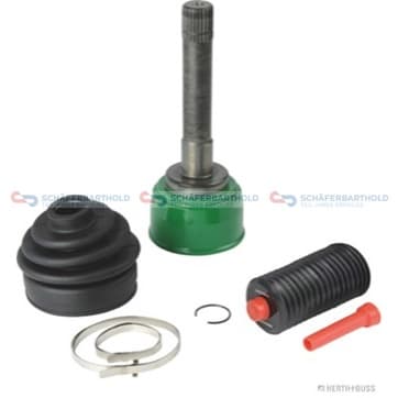 Knutsats, drivaxel, Framaxel, på hjulsidan — Framaxel, på hjulsidan från Autofrance