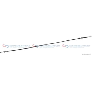 Vajer, kopplingsstyrning 1872mm