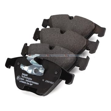 Bromsbeläggssats, Framaxel — Framaxel