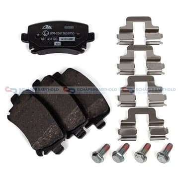 Bromsbeläggssats, Bakaxel — Bakaxel från Autofrance