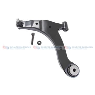 Länkarm, hjulupphängning, Framaxel vänster — Framaxel vänster