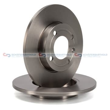 Bromsskiva, Framaxel — Framaxel