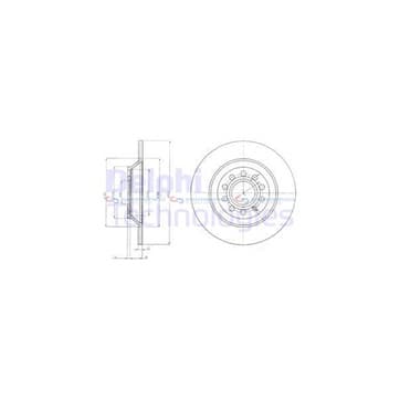 Bromsskiva, Bakaxel — Bakaxel från Autofrance