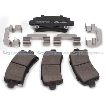 Bromsbeläggssats, Bakaxel — Bakaxel