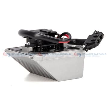 Resistor, kupéfläkt