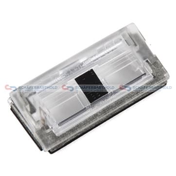 Glas, nummerplåtsbelysning, Vänster, Höger