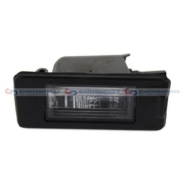 Registreringsskyltsbelysning - Opel Astra J/Zafira C