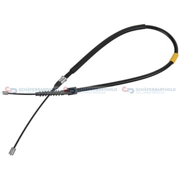 Handbromsvajer, Vänster bak — vänster bak från Autofrance