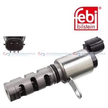 Styrventil, kamaxeljustering