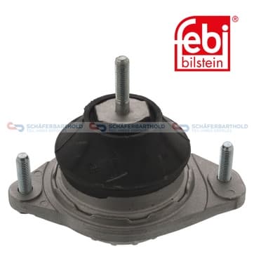 Motorfäste, Vänster fram — vänster fram