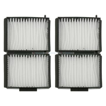 Filtersats, kupéluft