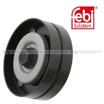 Styrrulle, flerspårsrem Ø-76x 26mm