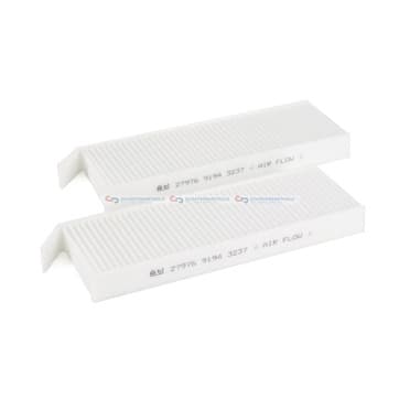 Filtersats, kupéluft