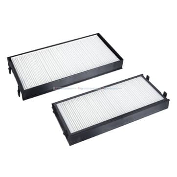 Filtersats, kupéluft