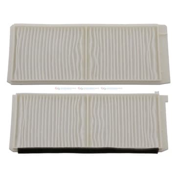 Filtersats, kupéluft