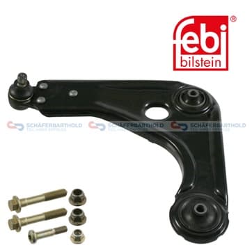 Länkarm, hjulupphängning, Framaxel vänster, Nedre — Framaxel vänster, Nedre