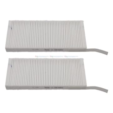 Filtersats, kupéluft