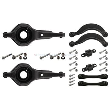 Länkarmsats, hjulupphängning, Bakaxel — Bakaxel från Autofrance