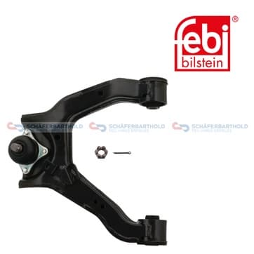 Länkarm, hjulupphängning, Framaxel vänster, Upptill — Framaxel vänster, Upptill från Autofrance