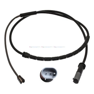 Slitagevarning, bromsbelägg, Bakaxel