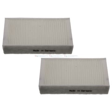 Filtersats, kupéluft