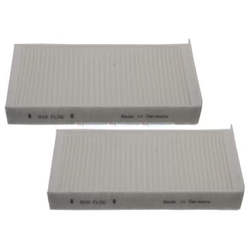 Filtersats, kupéluft