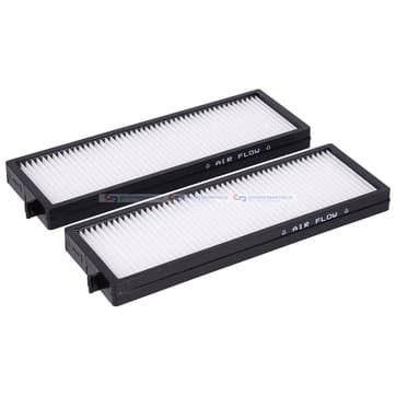 Filtersats, kupéluft